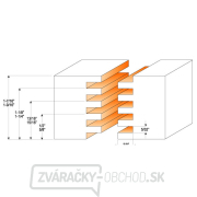 CMT Fréza na profesionálne spoje - D47,6x47,6 H9,5 S=12 HW Náhľad