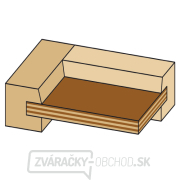 CMT Sada rovných nožov na dvere 3ks, S=12 HW Náhľad