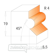 CMT C961 Rezák na obklady - D23,8 I19,05 R4 S=12 Náhľad