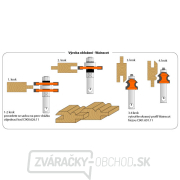 CMT C961 Rezák na obklady - D23,8 I19,05 R4 S=12 Náhľad