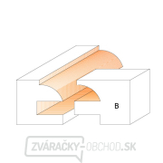 CMT C991 Sada fréz na výplňový rám - D44,4 t18-22 profil A S=12 HW Náhľad