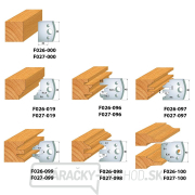 IGM Univerzálna sada na frézovanie dverí 7 kusov MAN - D100x40-50 d30 STEEL Náhľad