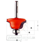 CMT C940 Profilová fréza s ložiskom - R4 D28,7x11,5 S=12 HW Náhľad