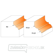 CMT C945 Profilová fréza s ložiskom - R6,4-4,8 D35x18,5 S=8 HW Náhľad