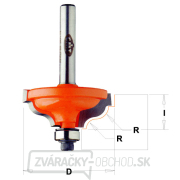 CMT C947 Profilová fréza s ložiskom - R4,8-3,6 D34,2x13 S=8 HW Náhľad