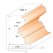 CMT C956 Viacprofilová fréza s ložiskom - D38,1x28 S=12 HW Náhľad