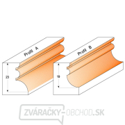 Súprava profilov CMT C956 - D31,7x19 profil B S=12 HW Náhľad