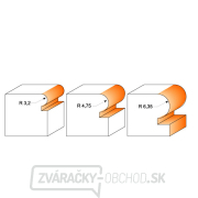 CMT C961 Fréza na zaoblenie hrán - R3,2 D22,2x15 S=8 HW Náhľad