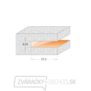 CMT C922 Fréza na drážkovanie dosiek pre CORIAN - D92x6,35 H27,3 S=12 HW Náhľad