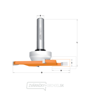 CMT C922 Fréza na drážkovanie dosiek pre CORIAN - D92x6,35 H27,3 S=12 HW gallery main image