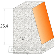 CMT C981 Uhlová fréza pre CORIAN - D23 I25,4 A15° S=12 Náhľad