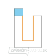 IGM F045 Drážkovacia fréza s ložiskom - D16x35 B16 L80 S=8 HW Náhľad