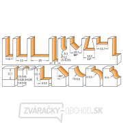 CMT Super sada nožov - 15ks S=8 HW Náhľad