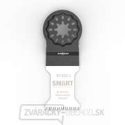 Ponorný pílový list SMART PROFI STARLOCK s hrubým ozubením na drevo a plast, 32 mm - 1 kus Náhľad