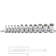 Súprava nástrčných hlavíc BGS 2038 E-profil | 6,3 mm (1/4