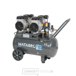 Bezolejový kompresor Matabro MB-K204 50l, 230V | 3000W gallery main image