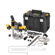 Horná frézka 18V DeWALT DCW620NT 12mm bez aku, kufor Tstak gallery main image