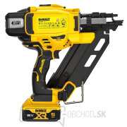 AKU klincovačka 2x5Ah DeWALT DCN930P2 18V, nabíjačka, kufor Náhľad