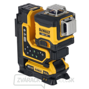 Zelený multiline laser 3x360 DeWALT DCLE34035D1 18V XR s diaľkovým ovládaním, 2Ah aku Náhľad