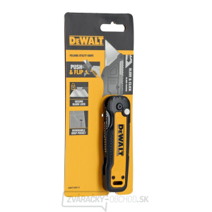 Sklápací nôž s pevnou čepeľou DeWALT DWHT10991-0 gallery main image