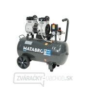 AKCIOVÁ SET SETMB-K202, Bezolejový kompresor 50l, 230V, 2 piesty s príslušenstvom | 2000W | Matabro Náhľad