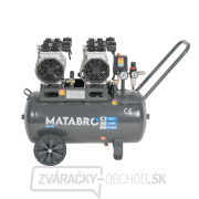 AKCIOVÁ SET SETMB-K203, Bezolejový kompresor 50l, 230V, 4 piesty s príslušenstvom | 2x1500W | Matabro Náhľad