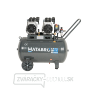 AKCIOVÁ SET SETMB-K205, Bezolejový kompresor 100l, 230V, 4 piesty s príslušenstvom| 4000W | Matabro Náhľad