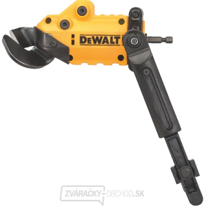 Nožnice na plech a nadstavec na rázové uťahovače DeWALT DT70620 2v1 gallery main image