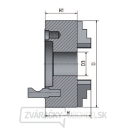 4-čeľusťové skľučovadlo s nezávisle nastaviteľnými čeľusťami ø 200 mm Camlock 4 gallery main image