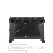 Čierne konvektory s termostatom 2000W (1) Náhľad