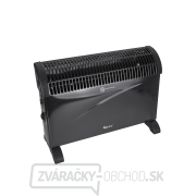 Čierne konvektory s termostatom 2000W (1) Náhľad