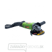 Uhlová brúska Procraft PW1200ES + rýchloupínacia matica RM14, 10x rezný kotúč CD125x1,0b v krabici | SPW1200ES/CD125x1,0b/RM14 Náhľad