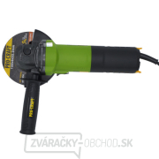 Uhlová brúska Procraft PW1550 + rýchloupínacia matica RM14, 10x rezný kotúč CD125x1,0b v krabici | SPW1550/CD125x1,0b/RM14 Náhľad