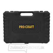 Uhlová brúska Procraft PWA220 + rýchloupínacia matica, 10x rezný kotúč CD125x1,0b v kovovej krabici | SPWA220/CD125x1,0b/RM14 Náhľad