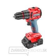 Vŕtací skrutkovač aku s príklepom SHARE20V, BRUSHLESS, 2Ah gallery main image