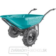 Traktor s prevodovkou, batéria SHARE20V, 260kg, 100l, bez batérie a nabíjačky gallery main image