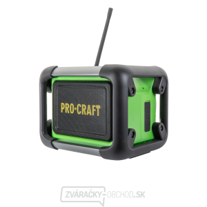 Aku rádio Procraft PJS20 DAB+, FM, Bluetooth 5.3, 80W (bez batérie a nabíjačky) | PJS20bb gallery main image