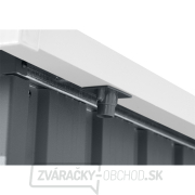 Riwall PRO RMSP 9x8 Anthracite LUX záhradný domček kovový 2,4 x 2,8 m so šikmou strechou antracitový Náhľad