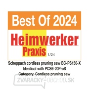 Akumulátorová vyvetvovacia píla Scheppach BC-PS150-X 20 V (bez akumulátora a nabíjačky) Náhľad