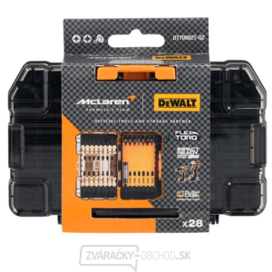 Dewalt McLaren 28dielna sada príslušenstva FLEXTORQ v puzdre Tough Case DT70902T gallery main image